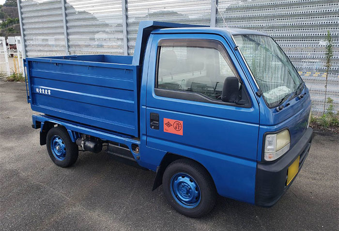 ダンプ車（軽トラック）